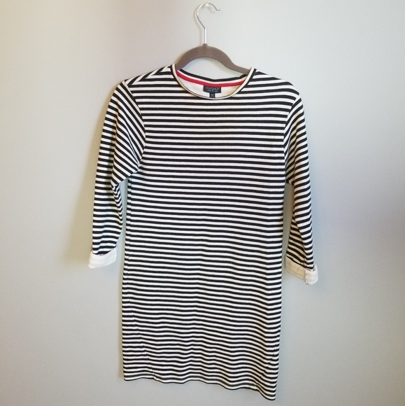 Topshop Dresses & Skirts - Topshop Striped Sweatshirt dress 4